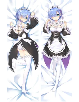 

Anime RE ZERO Starting Life in Another pillow Covers Dakimakura case Sexy girl 3D Double-sided Bed Hugging Body pillowcase 23