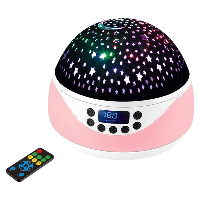Lampe De Projection Musicale Pour Bebe Veilleuse Avec Minuterie Etoiles Rotatives Projecteur Pour Enfants Aide Au Sommeil Cadeau Mjj Aliexpress