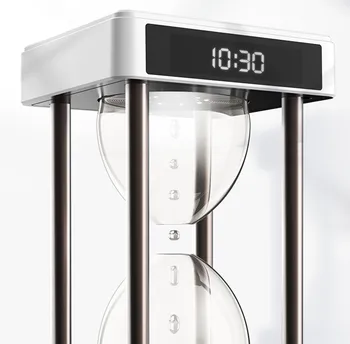 

Anti-gravity Time Hourglass New Black Technology Water Drop Backflow Removal Formaldehyde Negative Air Purifier Creative Gift