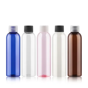 

200ml Empty Facial Toner Bottle Refillable Cosmetic Cleanser Plastic Container Travel Packaging Free Shipping