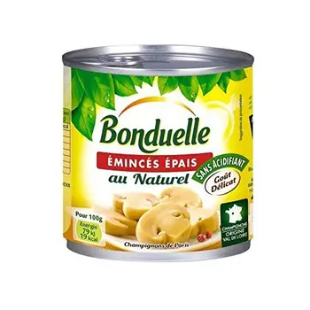 

bonduelle pilze aus paris in scheiben geschnitten dicken au naturel 3x230 g - preis pro einheit