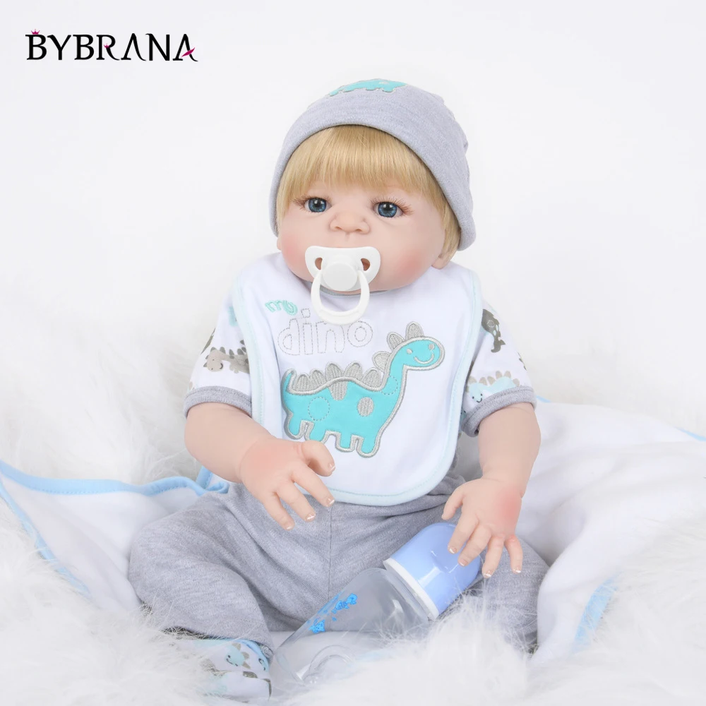 Полностью силиконовая виниловая Реалистичная кукла Reborn Девочка Младенцы Куклы 23 дюймов 58 см реалистичные принцесса детские игрушки подарок на день рождения