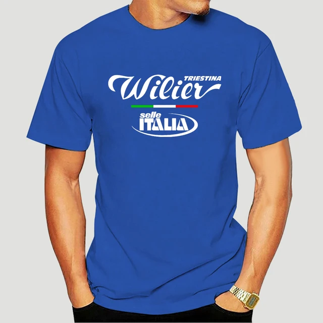 WILIER TRIESTINA - SELLE ITALIA WORLD TOUR T-SHIRT TEE 3073A SkyblueMenxry730