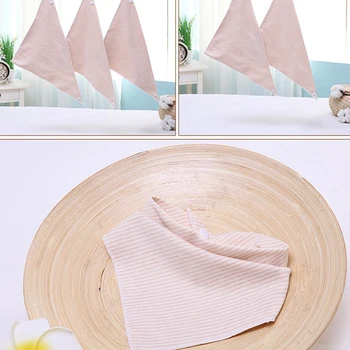 

Soft Cotton Baby Scarf Muslin Striped Bandana Bibs Newborn Baby Boy Infant Girl Toddler Winter Scarf Waterproof Bib