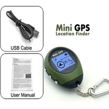 Открытый Мини Портативный gps навигационный локатор точечный матричный дисплей для поездок на велосипеде и для путешествий путешествия дикая разведка