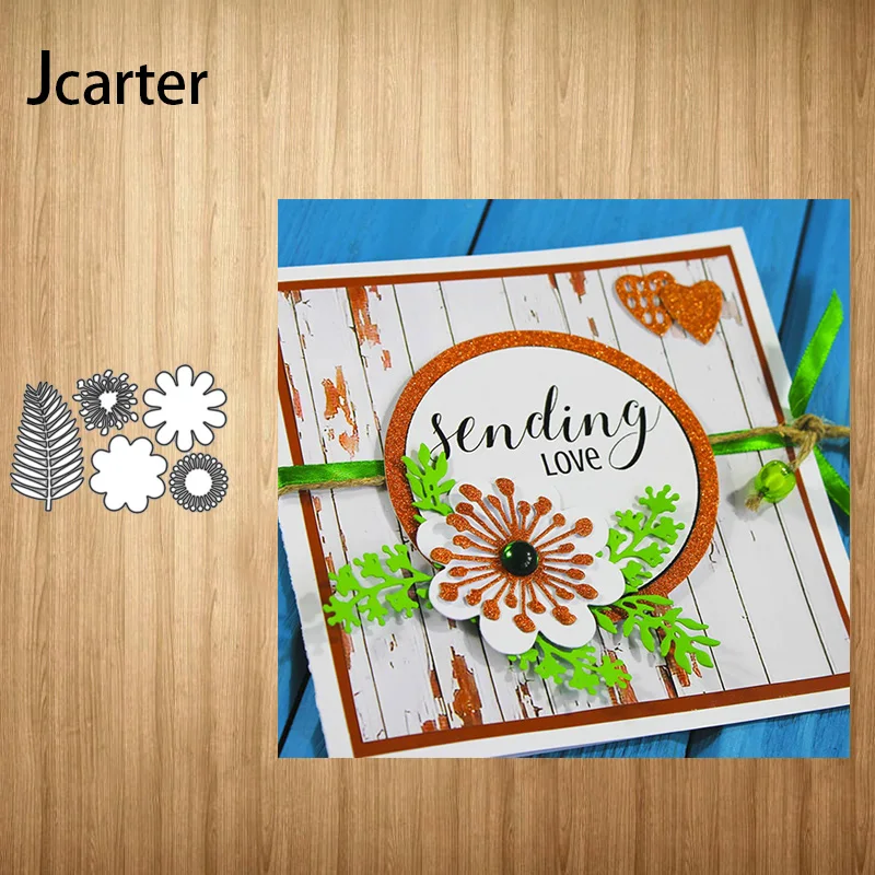

Leaves Flower Frame Metal Cutting Dies Craft Cut Die Stencil Scrapbooking Handmade Paper Make Album Model Punch Blade New Design