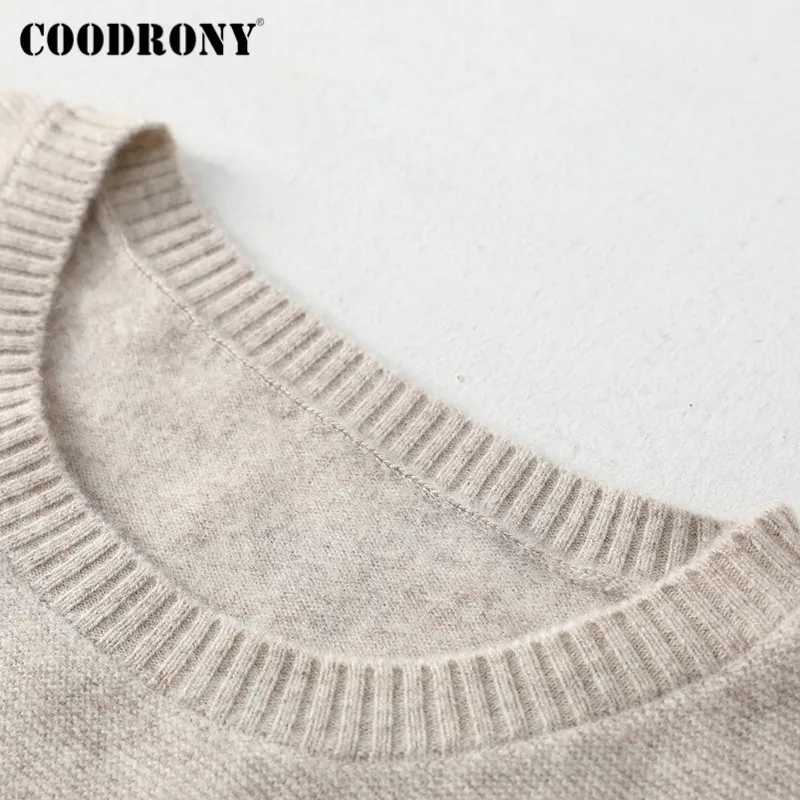 COODRONY Brand 2020 New Streetwear Knitting Slim Pullover Sweaters Female Autumn Winter High Quality Wool Jumpers Women W1184