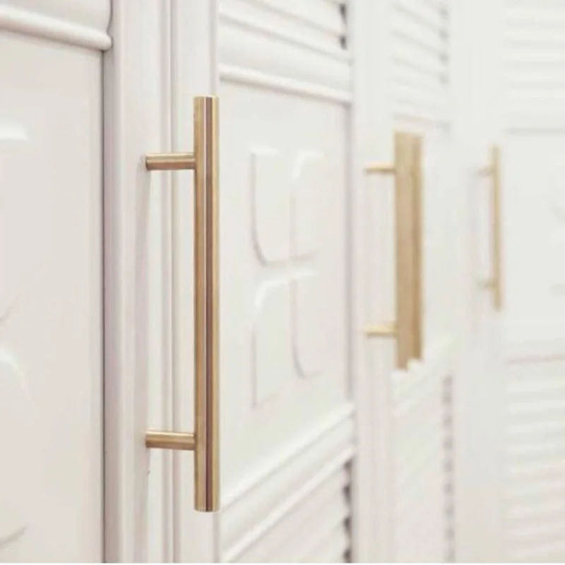 Simple Style Furniture Bedroom Closet Drawer Handle Aluminum Alloy Modern Cabinet Shoe Rack Pull Gold Locker Wine Knob|Ручки шкафа| |