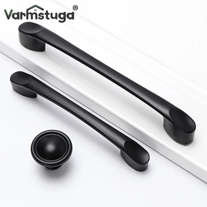 Black Handles for Furniture Cabinet Knobs and Handles Kitchen Handles Drawer Knobs Cabinet Pulls Cupboard Handles Knobs