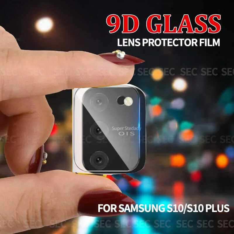 Phone Camera Protector 9D Camera Lens Protective Film For Samsung Galaxy S10/S10 Plus/S10 Lite Ultra-thin Back Tempered Glass