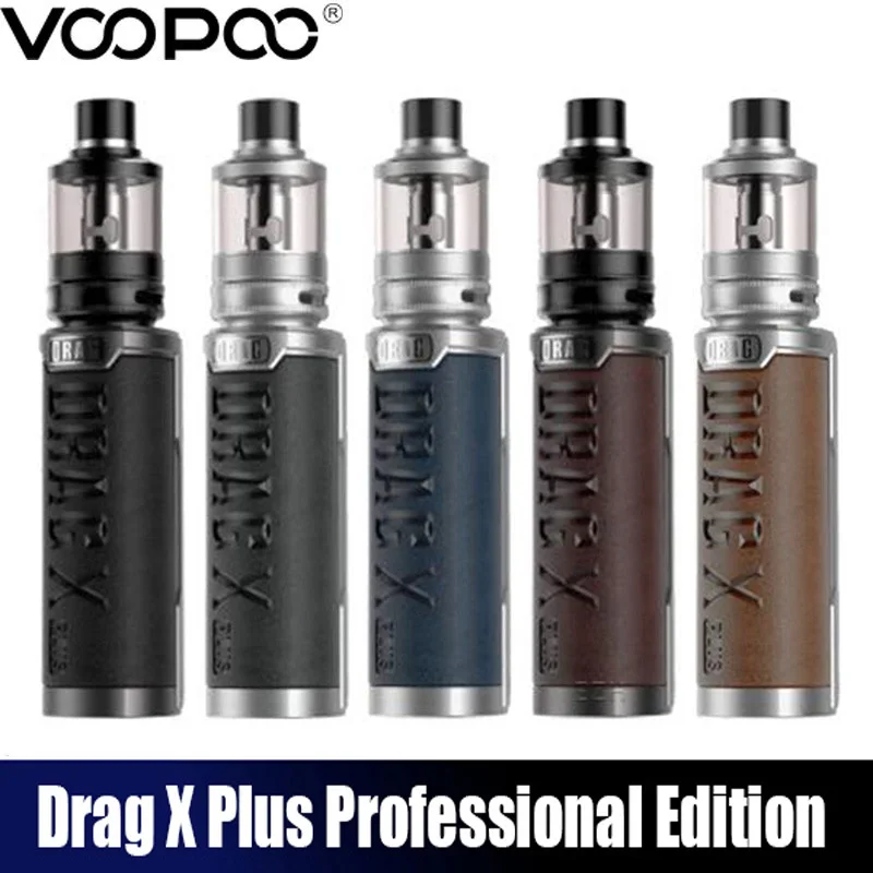 Оригинальный комплект Voopoo Drag X Plus профессиональная версия 18650/21700 100 Вт бокс-мод TPP 2