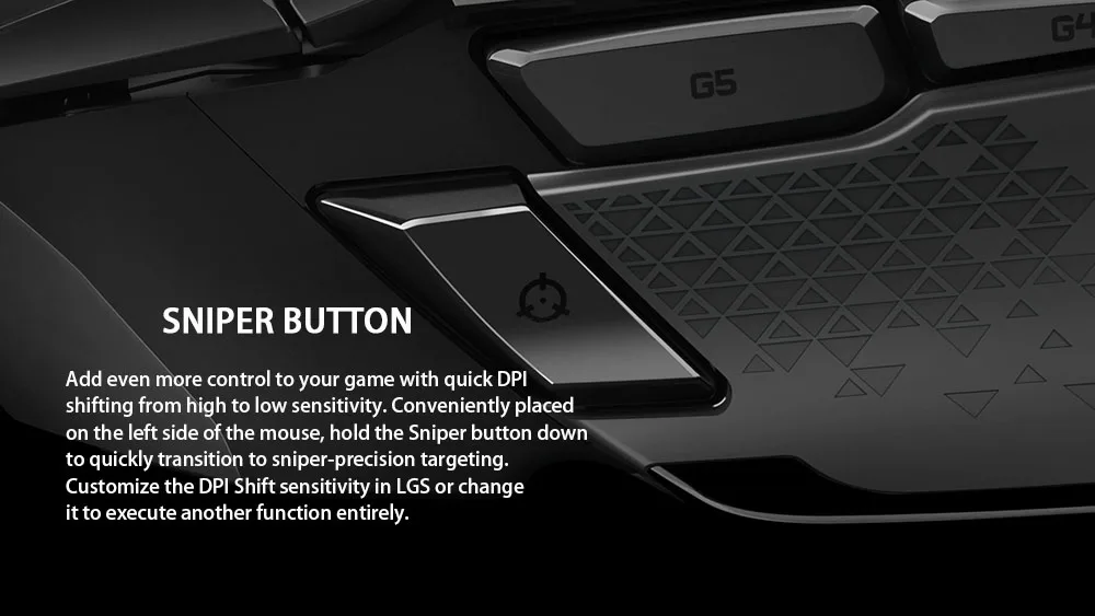 Logitech G502 HERO High Performance Gaming Mouse with 16,000DPI Programmable Tunable LIGHTSYNC RGB for Mouse Gamer Hero Sensor