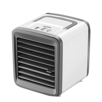 

Mini Portable Usb Air Conditioner Humidifier Purifier Light Desktop Air Cooling Fan Air Cooler Fan For Office Home