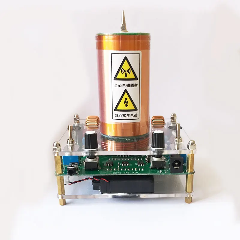 AC-E103 Tesla катушка высокого напряжения Arc искусственный молниегенератор плазменный динамик