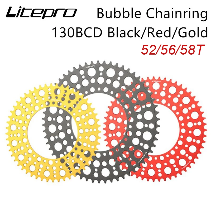 1 шт. Складная Звездочка для велосипеда Litepro из алюминиевого сплава ссветильник