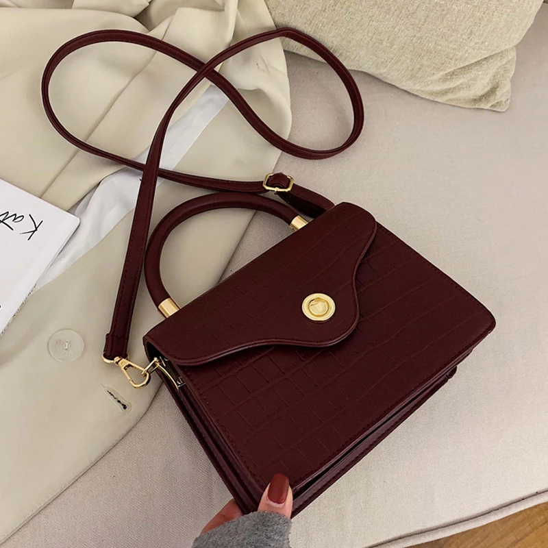 

MONNET CAUTHY New Fashion Bags for Women Concise Casual Small Lady Handbags Solid Color Blue Orange Khaki Black Crossbody Totes