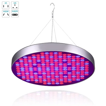 

LED Grow Light Bulb Panel 50W UFO Plant Growing Lamp with 250 LED Red Blue UV