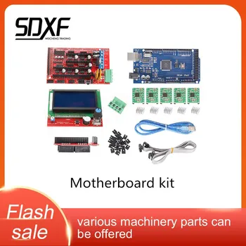 

Factory direct sales 3D printer DIY motherboard kit 12864LCD+ramps1.4 control A4988 drive 2560 R3