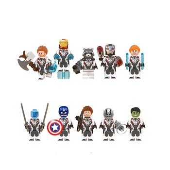 

DISNEY Avengers Minifigures Building Blocks Iron Man Captain Thor Nebula Ant Man MARVEL Action Figures Kids Toys for Boys Girls