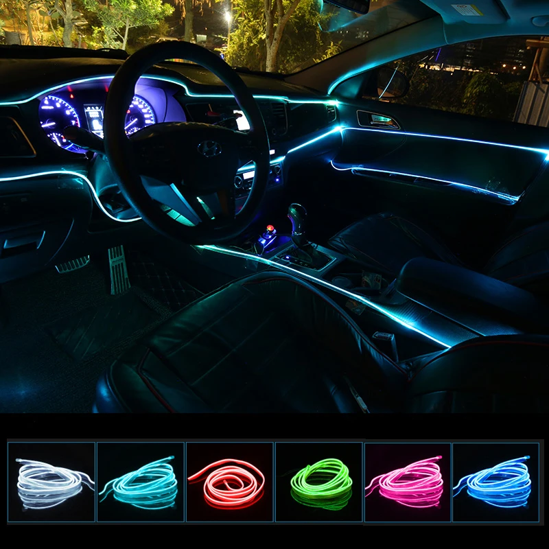 Светодиодные ленты для автомобиля декоративная лента Honda crv fit jazz city hornet hrv Subaru