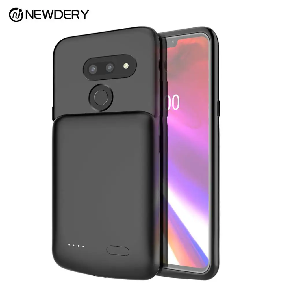 Обновленный зарядный чехол NEWDERY для LG G8, корпус батареи 4700 мАч, тонкий чехол питания для LG G8