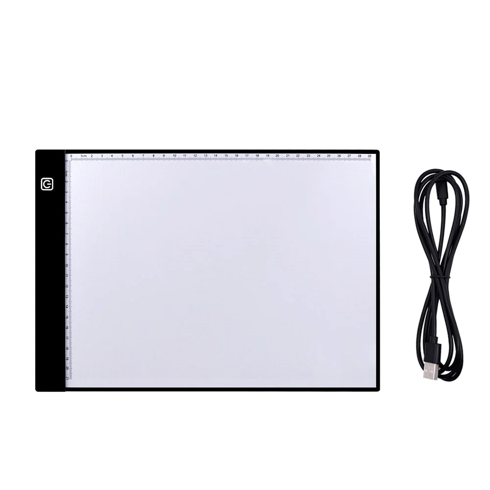 

A4 Digital Drawing Tablet Graphic Tablets LED Light Box Pad Electronic USB Tracing Art Copy Board Writing Painting Table