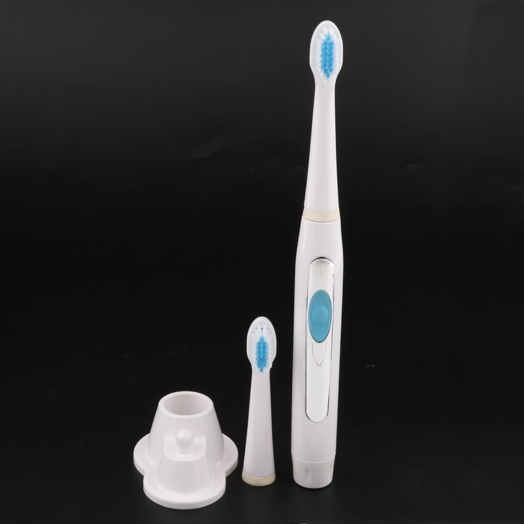 Deep Clean Battery Powered Electric Toothbrush for Adult w/Replacement Head Deep Clean Battery Powered Electric Toothbrush for Adult w/Replacement Head