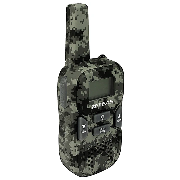 RETEVIS 2 шт RT33 мини рация для детей Hf Радио 0,5 Вт PMR FRS/GMRS 8/22CH VOX PTT фонарик ЖК-дисплей PMR446 подарок