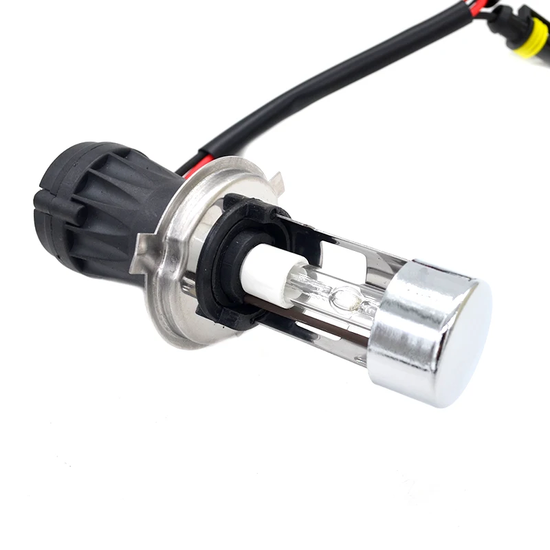 HIDLT 1 Set AC 75W H4 Bixenon HID Replacement Kit H4-3 HiLo Beam Lamp 4300K 5000K 6000K 8000K 24V 75W Xenon HID Ballast Kit (5)