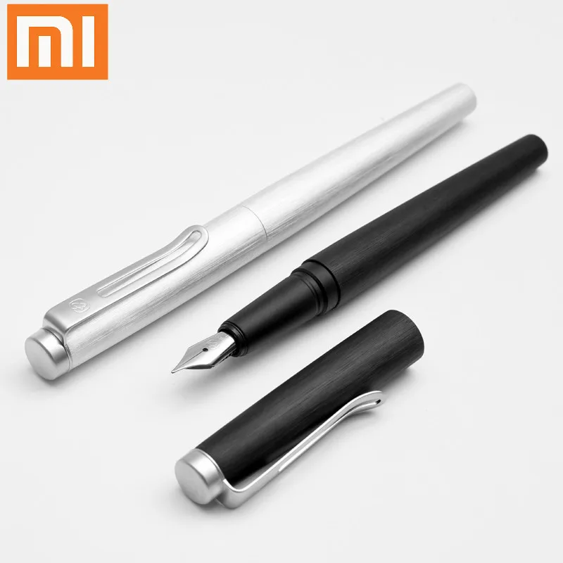 

Xiaomi KACO ANGLE Series Fountain Pen Silver/black/gold with Original Case 0.38mm Iridium Nib Metal Inking Pen for Writing