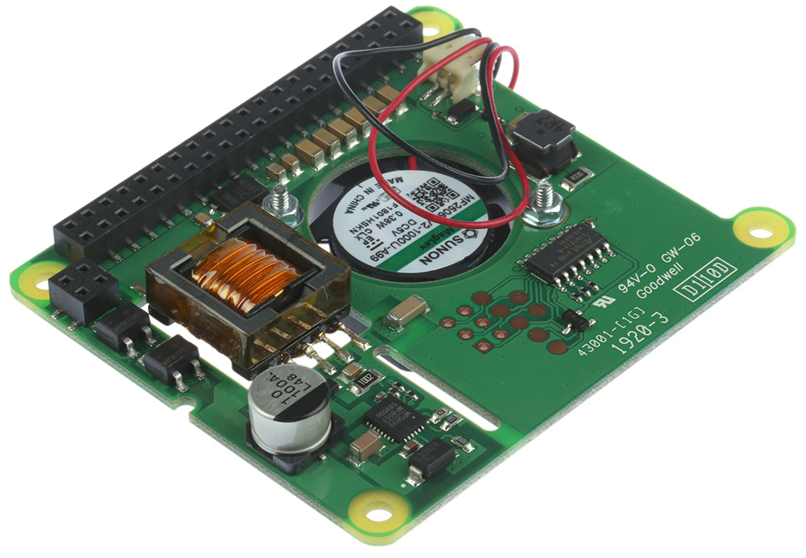 Raspberry Pi PoE HAT Плата расширения Power over Ethernet (PoE) для 3 Model B + и 4B|Аксессуары