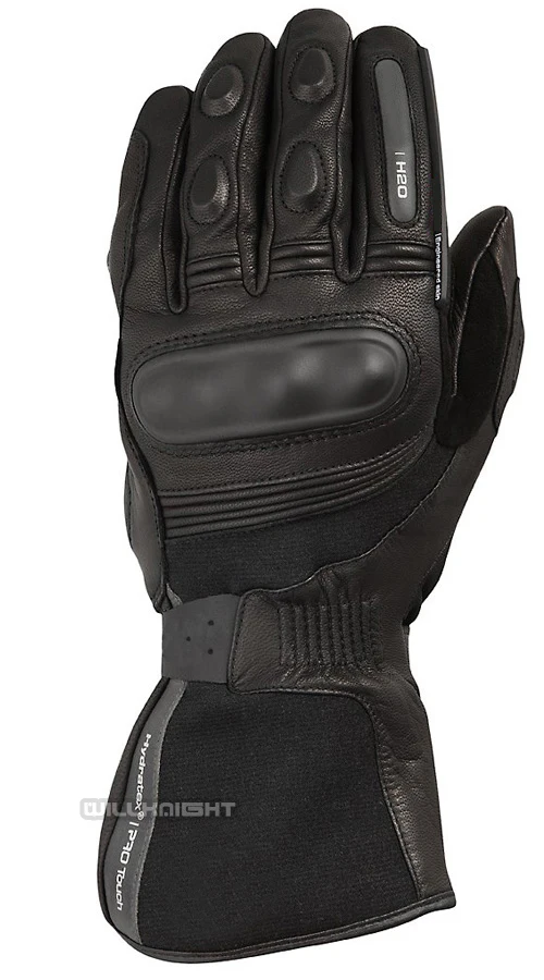 H20 теплые водонепроницаемые противопожарные перчатки для езды на мотоцикле черные кожаные утолщенные перчатки