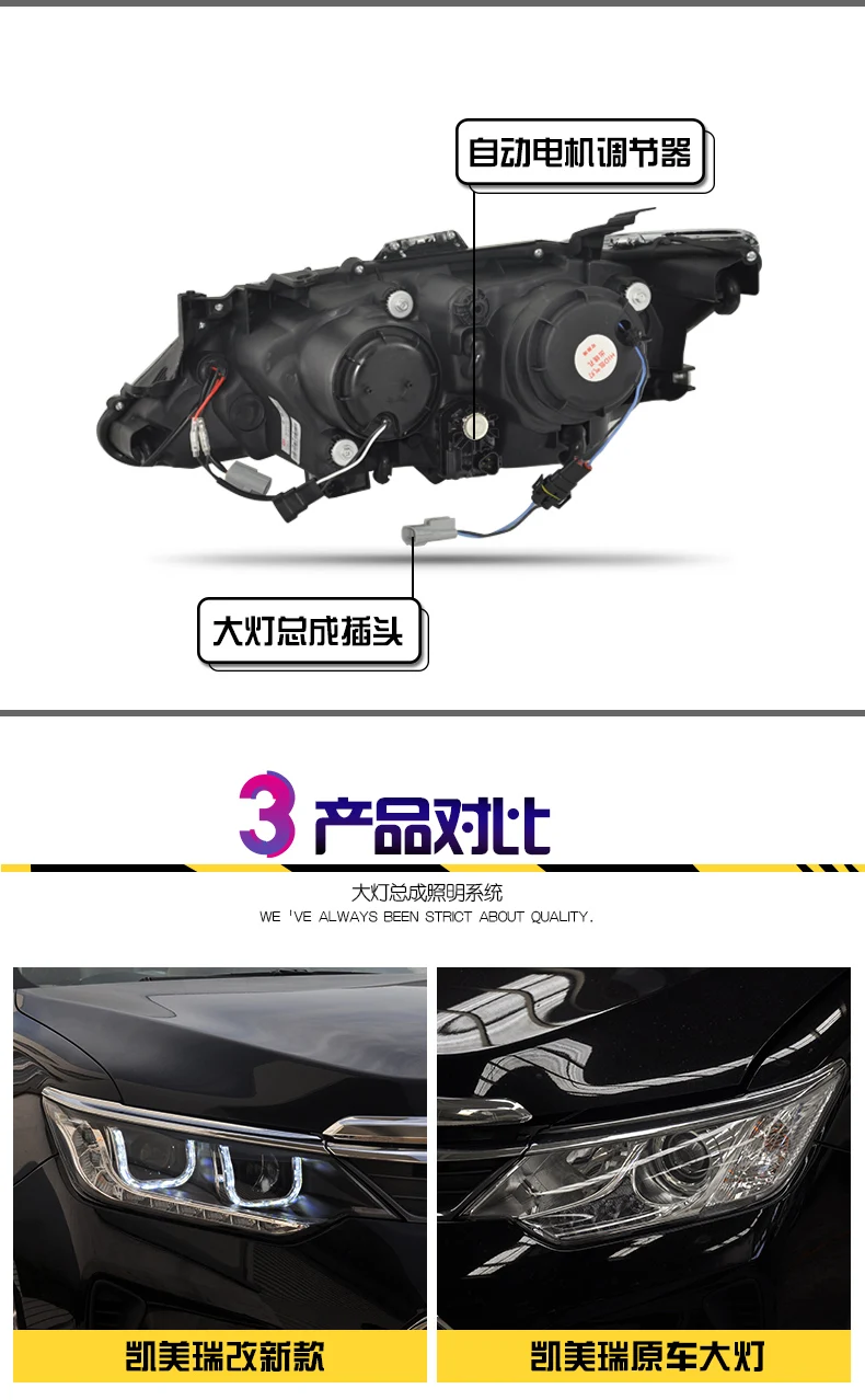 Автомобильный Стайлинг для Toyota- фара Camry светодиодная фара дальнего света Camry светодиодный DRL h7/d2h hid аксессуары для фар