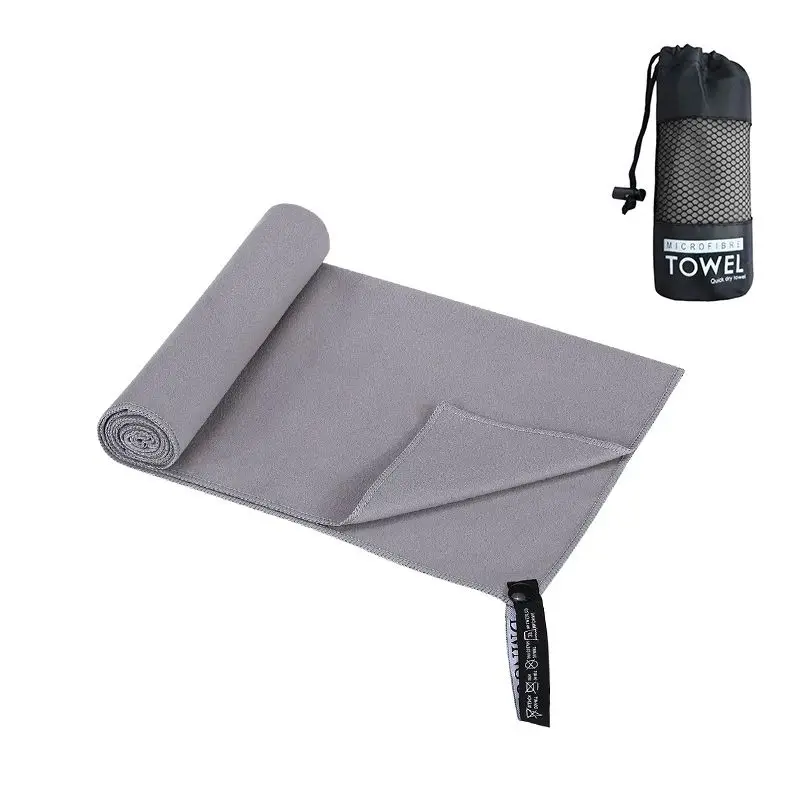 

Microfiber Double-Faced Velvet Sports Towel Absorbent Quick-Drying Swimming Bath Towel