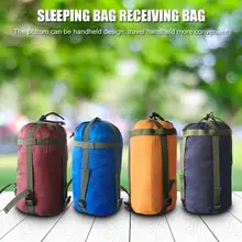 

High Quality Waterproof Compression Stuff Sack Outdoor Camping Sleeping Bag Nylon Storage Bag For Camping Travel Hiking 6 Color