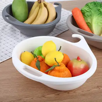 

Fruit Vegetable Fruit Washing Drain Basket Over Sink Drain Strainer Rack Colanders Drainer Drying Rack For Kicthen Storage