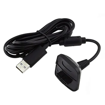 

Charging Cable for Xbox 360 Gamepad Wireless Remote Controller 1.5m USB Charging Adapter Charger Replacement Cables