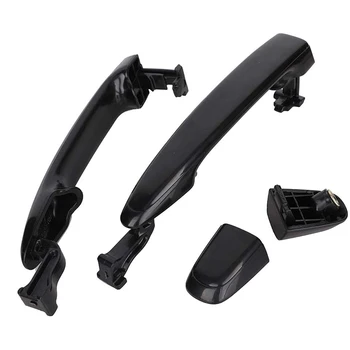 

2PCS Outside Exterior Sliding Black Door Handle for 69213-08020 Toyota Sienna Left Driver Side Right Passenger Side