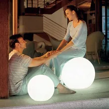 Горячая солнечная мощность светодиодная круглая лампа Изменение цвета/Устойчивый RGB свет перезаряжаемые бассейн Гирлянда для украшения сада PLD