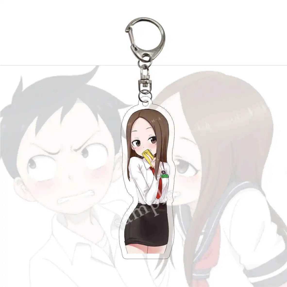 Anime Karakai Jouzu no Takagi-san 3 Teasing Master Takagi-san Season 3  Nakai Acrylic Keychain Cosplay Charm Pendant Key ring Toy - AliExpress