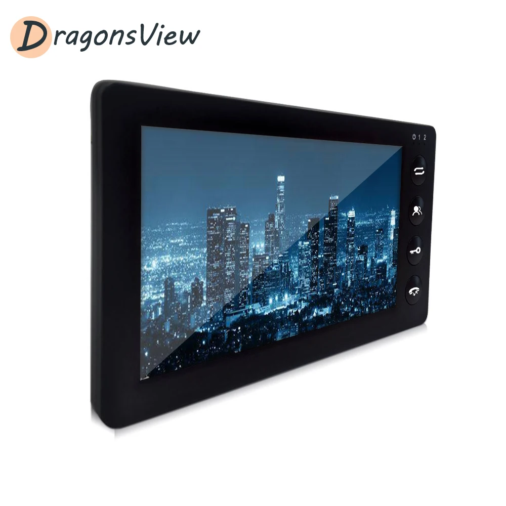 Система Проводной видеодомофона DragonsView 7 дюймов визуальный домофон дверной