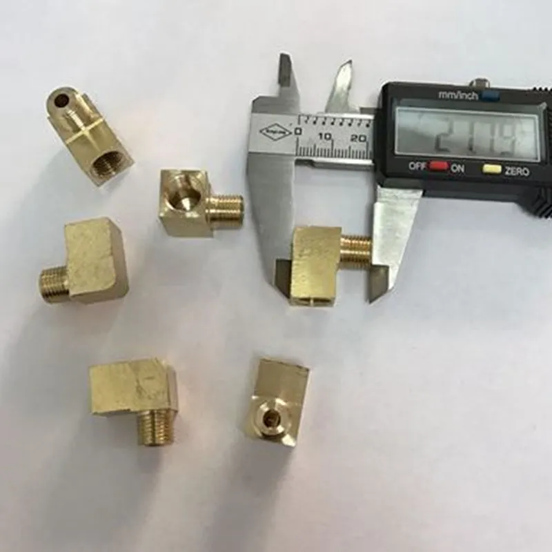 

Латунный фитинг M10x1 с внешней внутренней резьбой под углом 90 градусов, уличный медный Соединитель с колено, 10 шт.