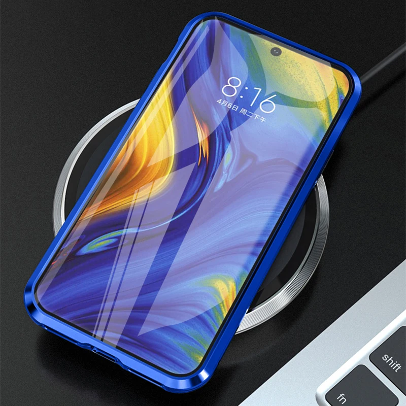 360 Полный Магнитный чехол для samsung Galaxy Note 10 Plus Pro Корпус защитный двухсторонний закаленное стекло Чехол samsung Note10 Pro