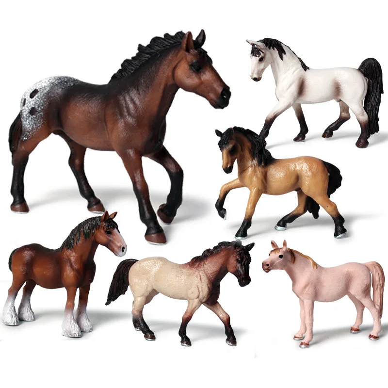 Figure Horse Toy Children Horse Toys Collection Horses Cartoon