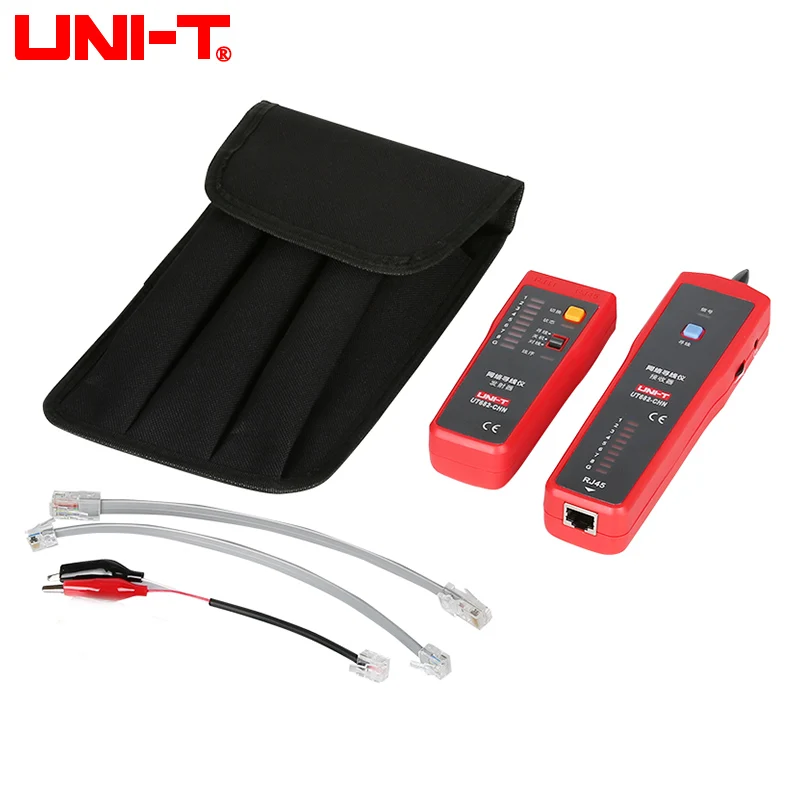 UNI-T UT682 Network Wire Tester Tracker RJ11 RJ45 Wire Line Finder Lan tester Handheld Cable Testing Tool for Network Maintenanc 4