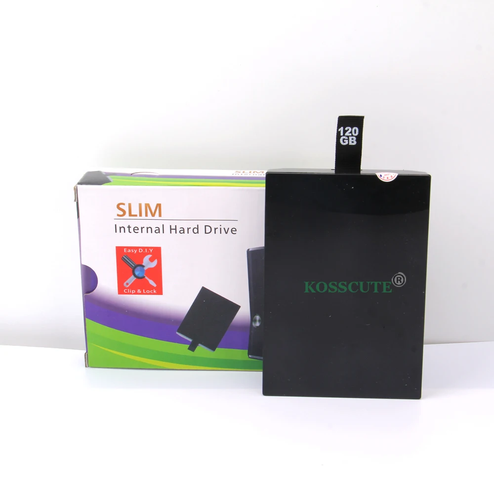 Disco Rigido Hdd Da 20Gb/60/120/250Gb/320Gb/500Gb Per Xbox Console 360E Sottile/Xbox 360 Per Microsoft Xbox 360 Slim Juegos Consola