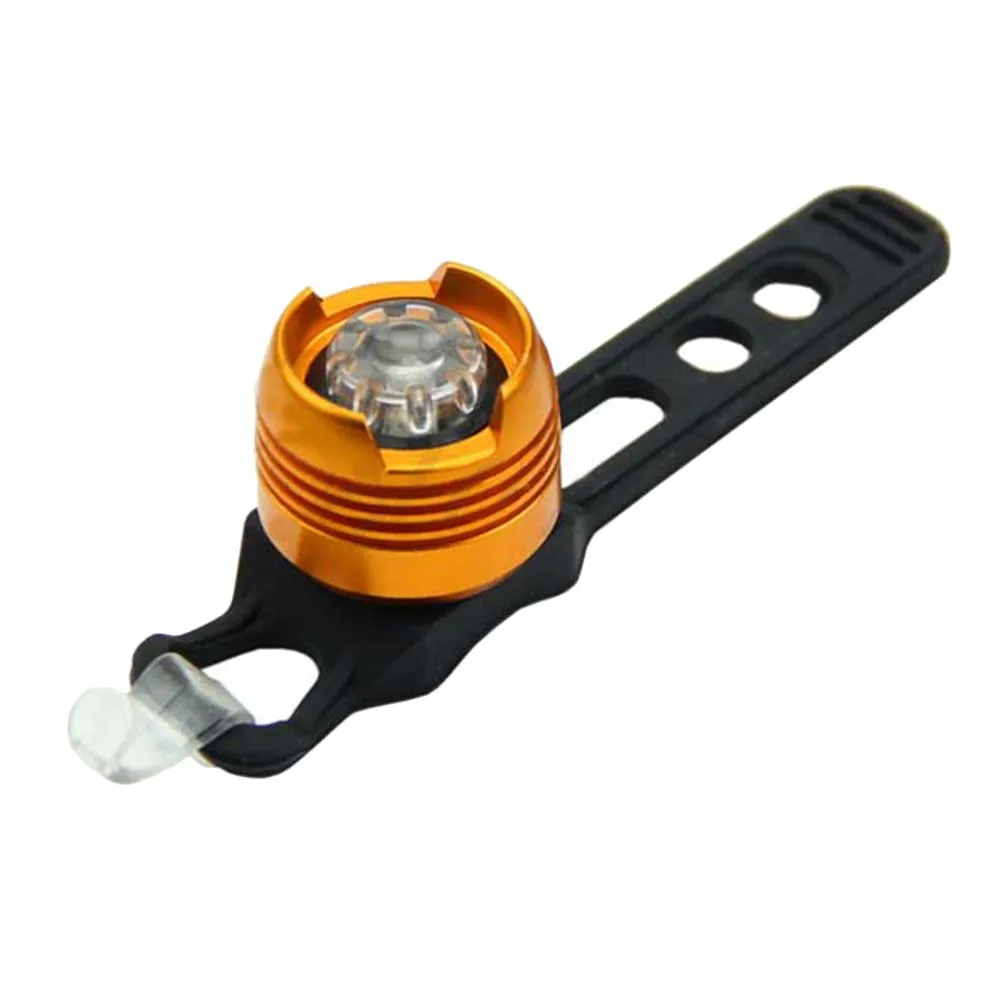 Excellent Bike Bicycle Cycling Front Rear Tail Helmet Red Flash Lights 3 Modes Safety Warning Lamp Waterproof Cycling Safety Light 5