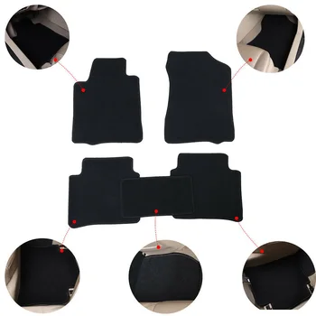 

Customized Car Floor Mats Auto Accessories for Mercedes C Class E Class GLC GLK GLE Protect of Carpet Car Pad Mat