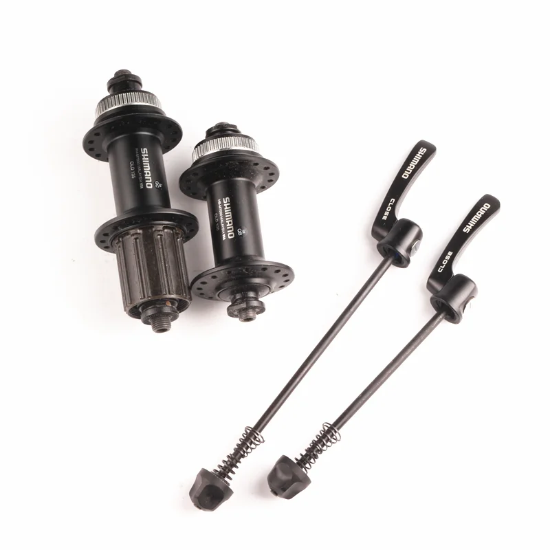 SHIMANO SLX M7000 концентратор& Quick Release 8/9/10/11 Скорость передние и задние дисковые тормоза шампур 32H черный Центральный замок концентратор