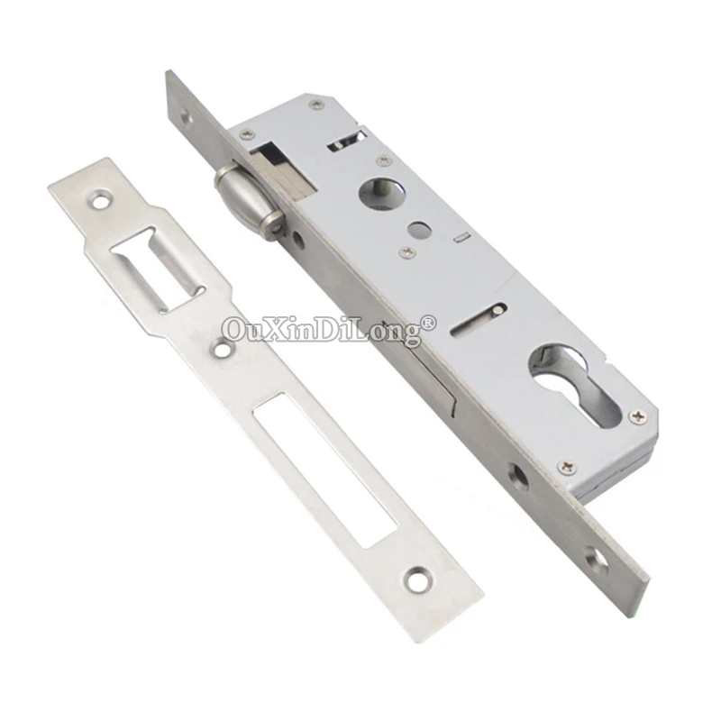 1PCS European Narrow Aluminum Alloy Door Touch Bead Lock body Swing Door Sliding Balcony Repair Parts 8520 8525 8530 8535